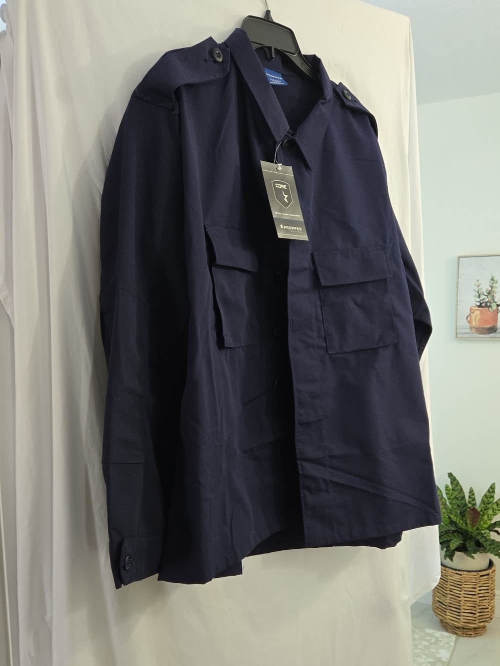 Propper Navy Field Jacket with Chest Flap Pockets